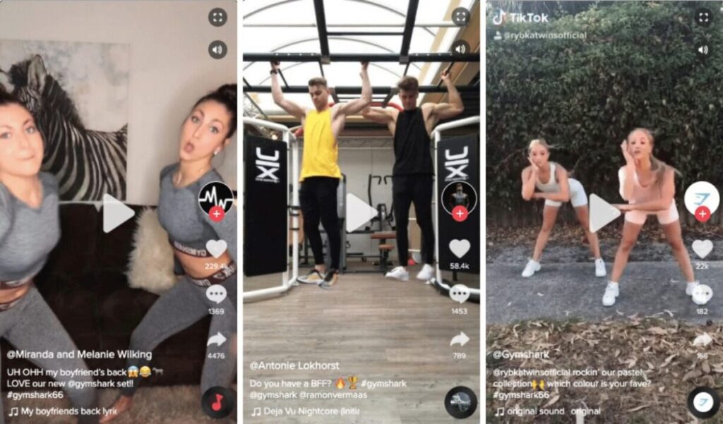 #Gymshark66 TikTok challenge