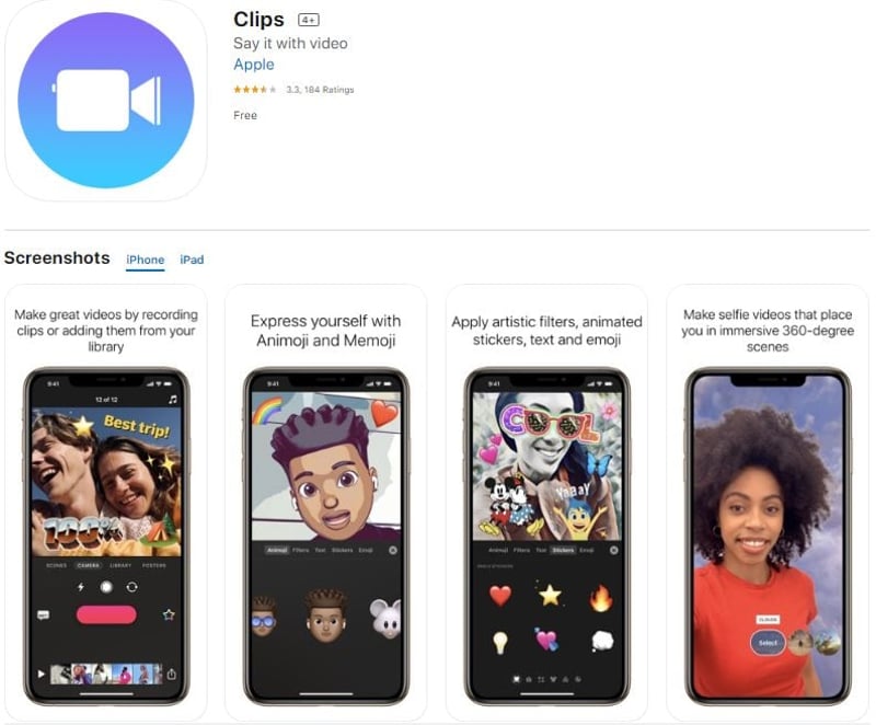 Apple Clips