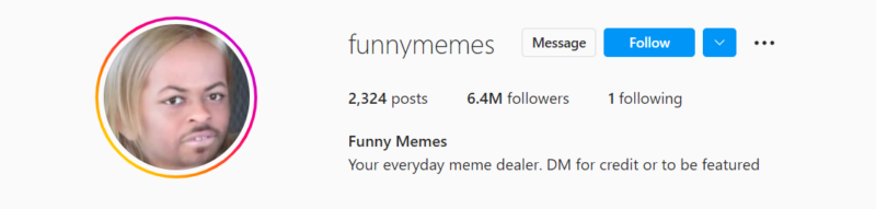 funnymemes on instagram