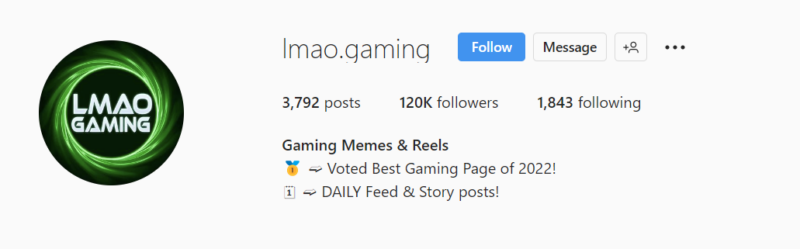 @lmao.gaming Gaming Memes & Reels