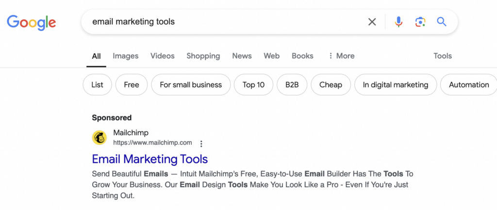 email marketing tools