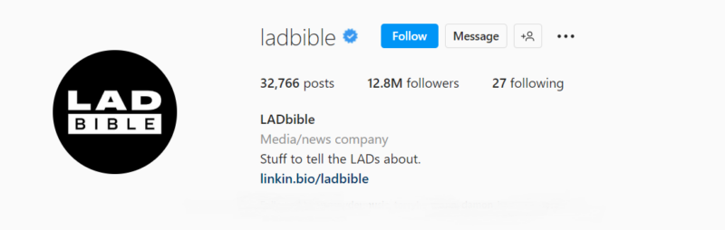 @ladbible instagram meme account